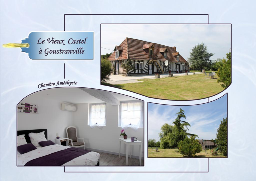 Le Vieux Castel Bed & Breakfast Goustranville Екстериор снимка